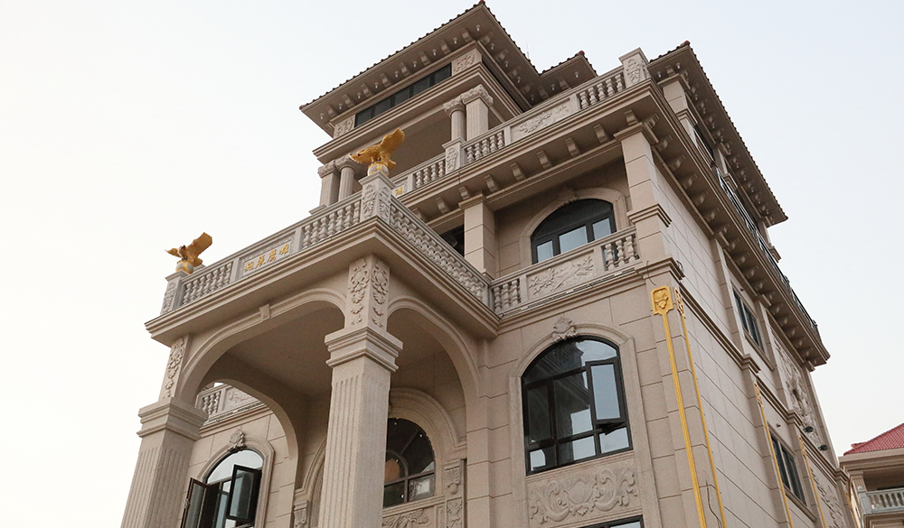 仿石漆工程案例